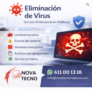 Eliminación de Virus y Malware Profesional